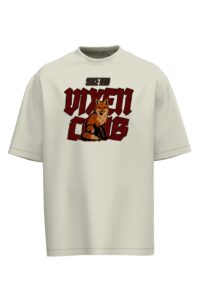 White primal Tee – “VIXEN CLUB”