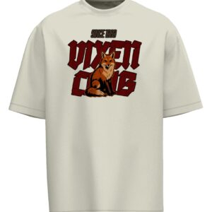 White primal Tee – “VIXEN CLUB”